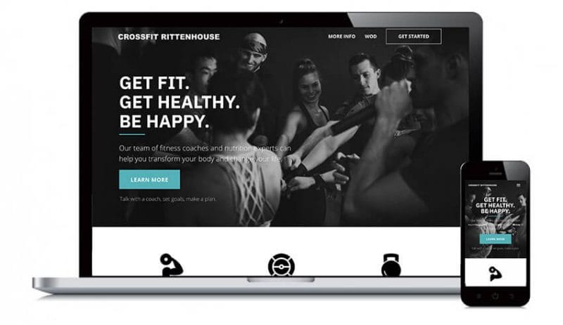 how to make a great gym website