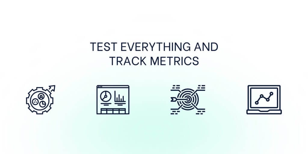 Test Everything and Track Metrics