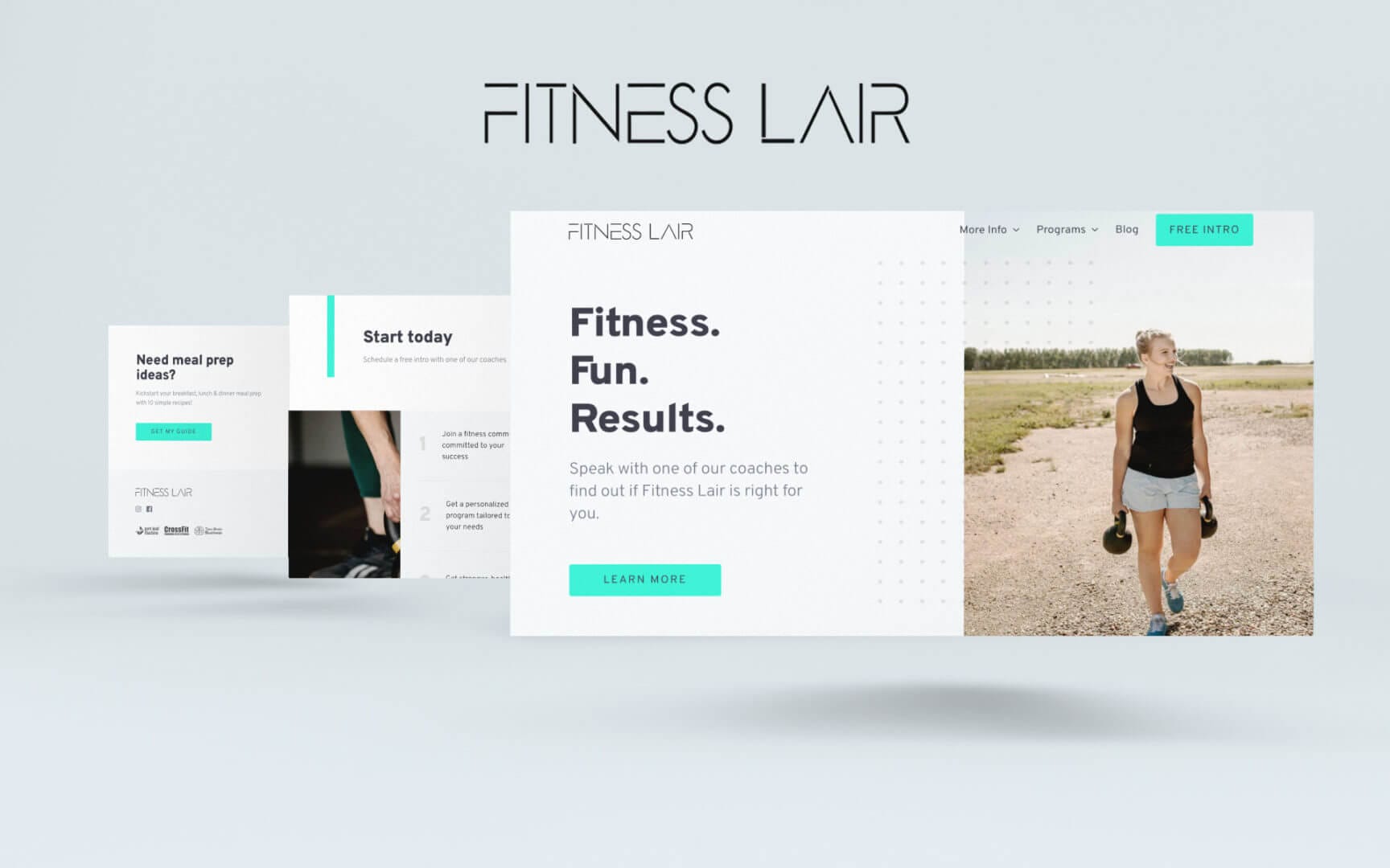 fitness lair screens