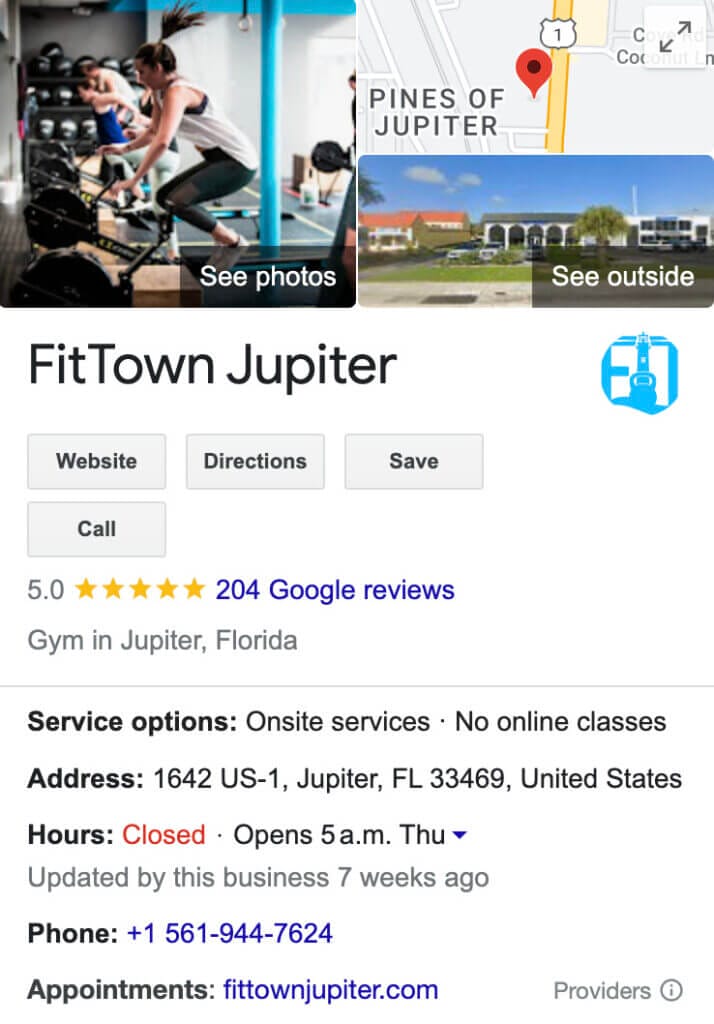 How To Rank Your Gym Higher on Google Maps in 4 Easy Steps 2 Rank 1our Gym Higher on Google Maps 2 1