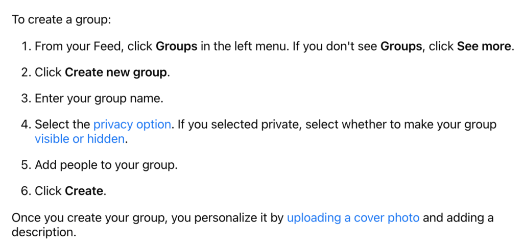 How Gym Owners Can Use Facebook Groups to Increase Memberships 2 3 how to create a facebook group min