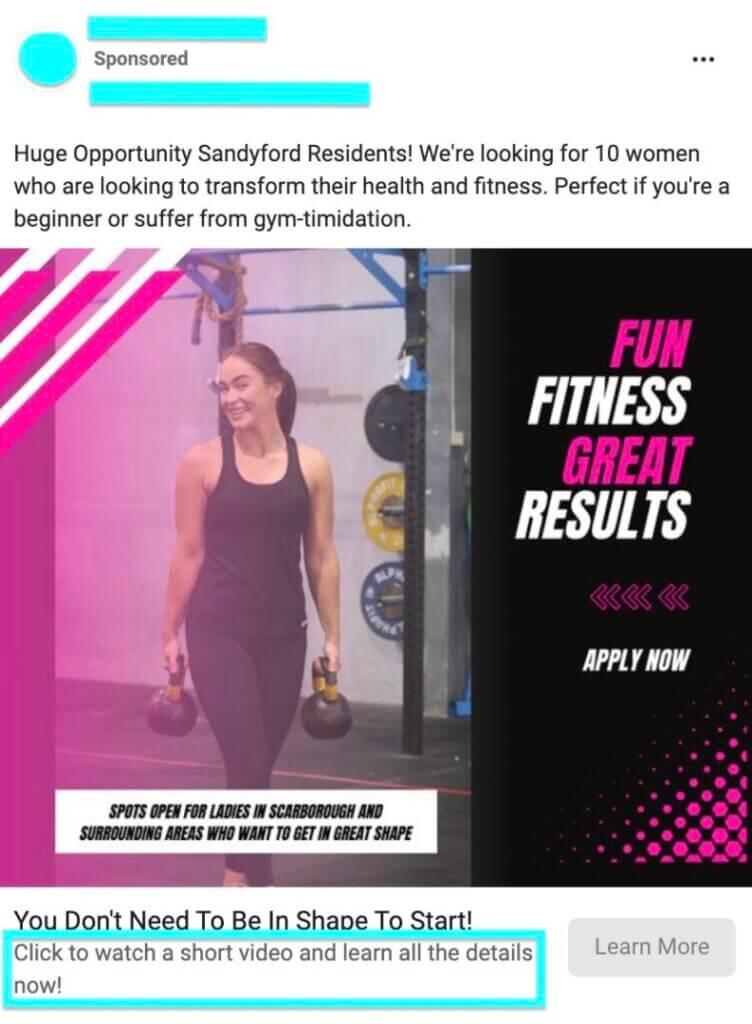 Kilo Facebook ads image 3