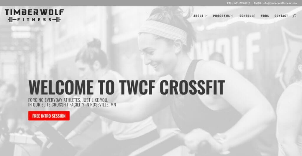 Kilo gym website image 12