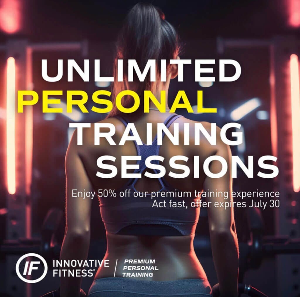 example of a digital personal training ad