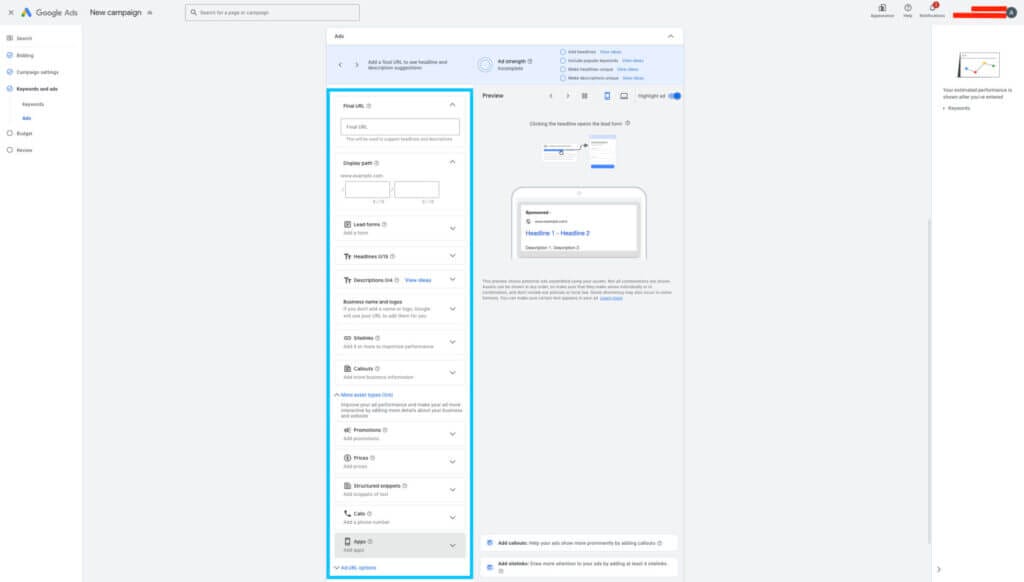 Write the ad copy for your Google Ads Campaign