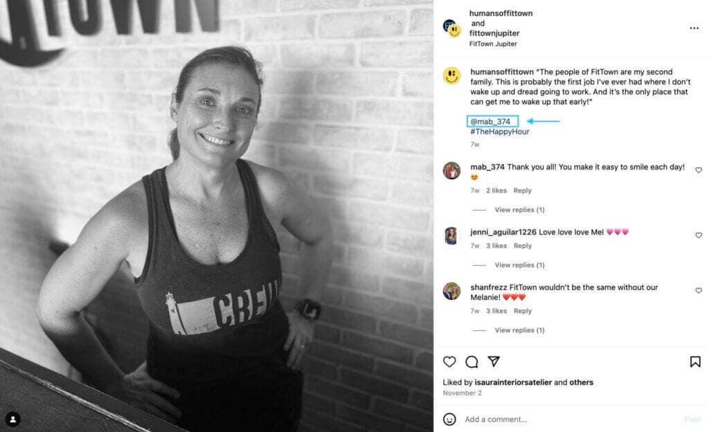 Credit the Creator example by fittownjupiter