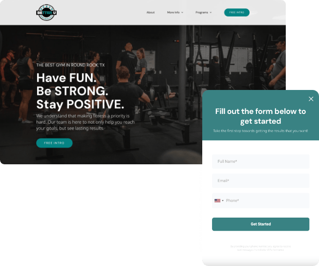 Kilo gym websites