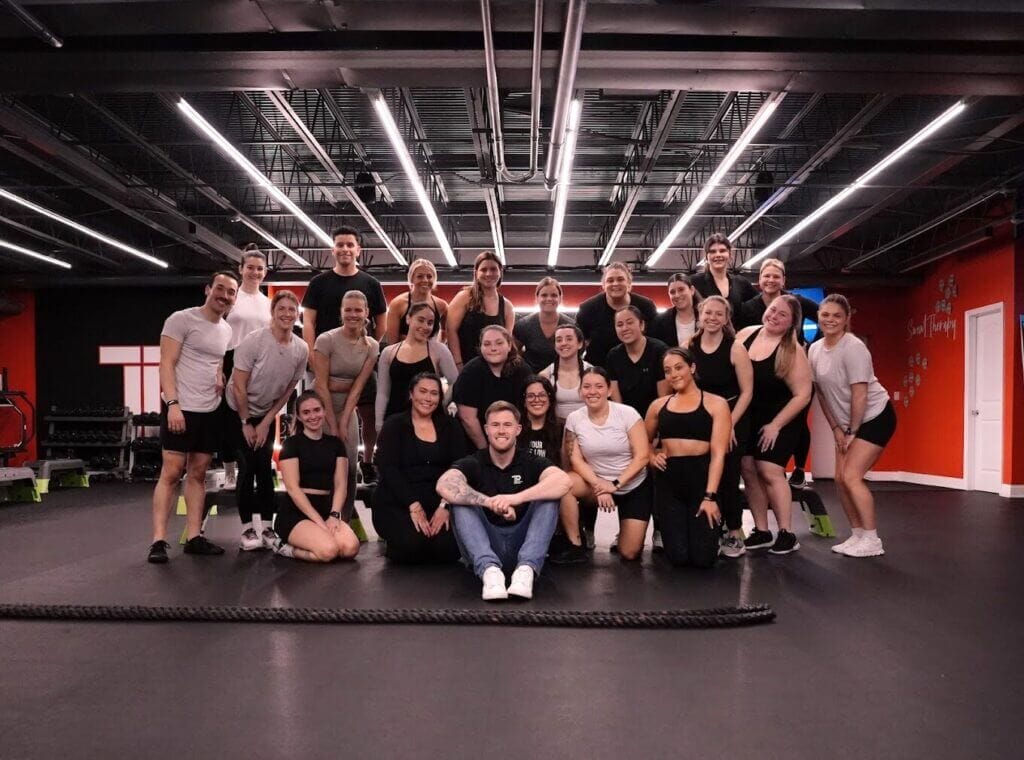 4,800 sq/ft space for group training classes