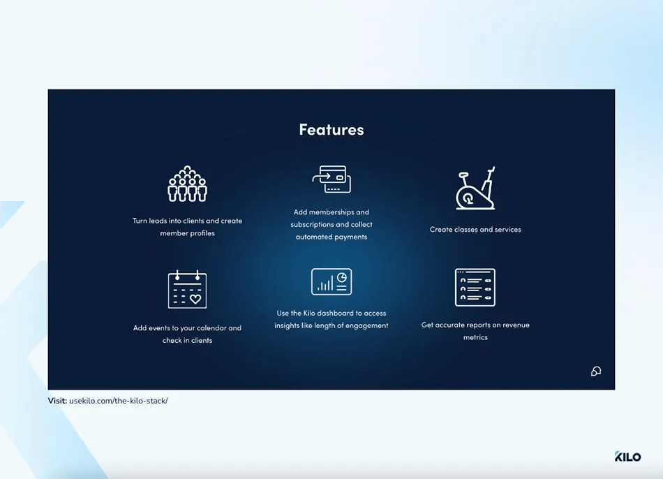 data driven decisions thanks to Kilo GMS