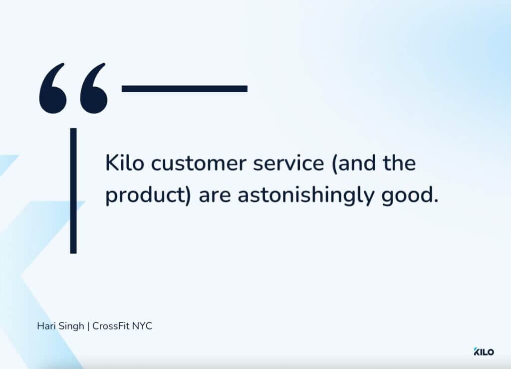 What are the Smartest Ways to Attract New Gym Members? 12 CrossFit NYC testimonial for Kilo