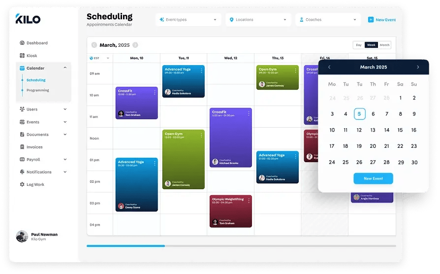 Calendar & Scheduling