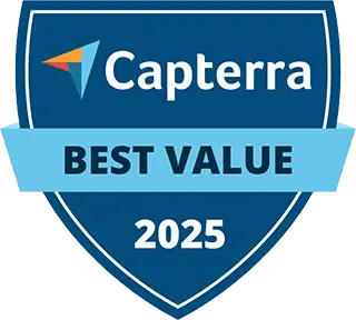 Capterra Best Value 2025 - Kilo