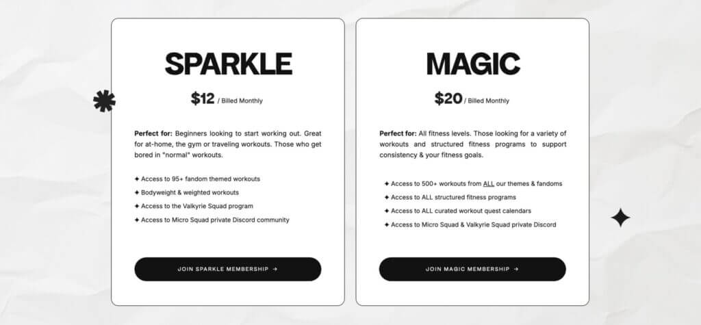 Micro Squad banner subscriptions