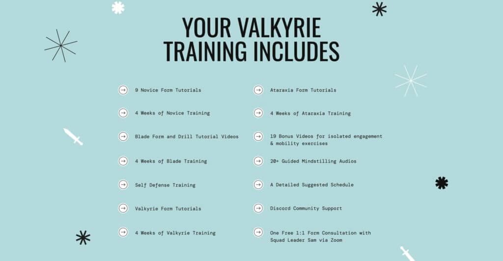 valkyrie training package