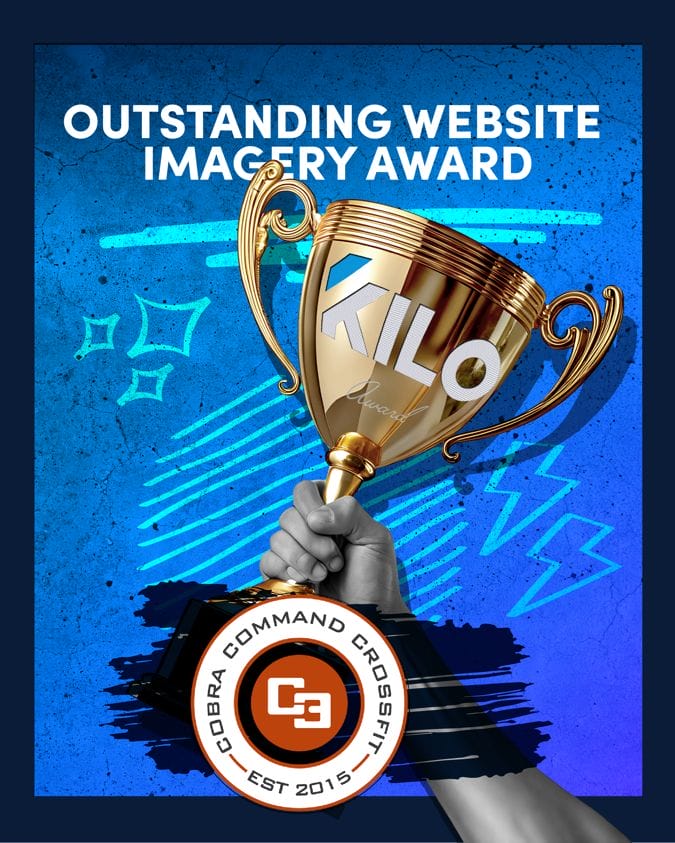 Kilo Awards Cobra Command CrossFit Outstanding Website Imagery Award