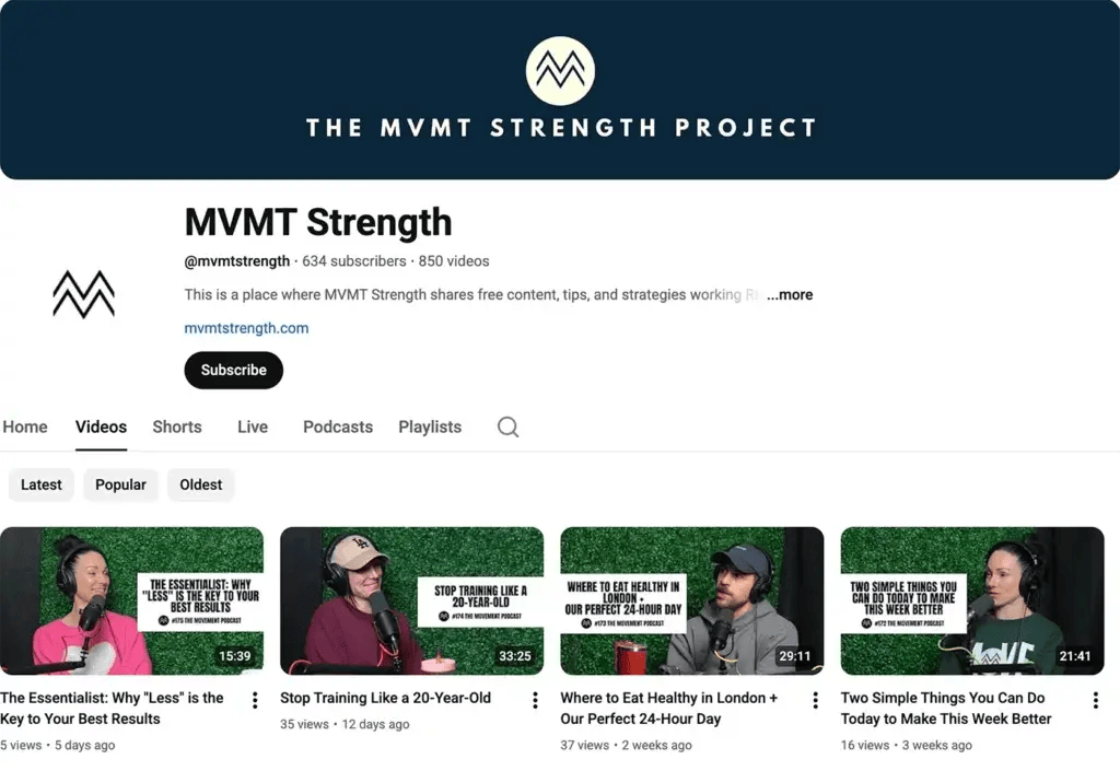 MVMT gym podcast